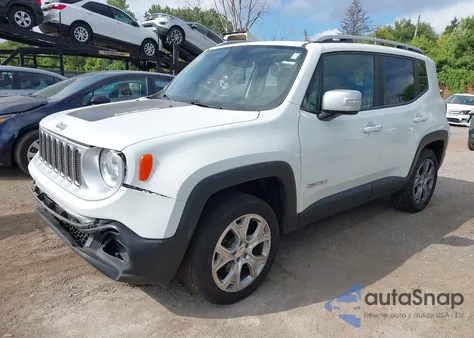 2017 Jeep Renegade Limited from USA, damaged, VIN ZACCJBDB7HPF23586